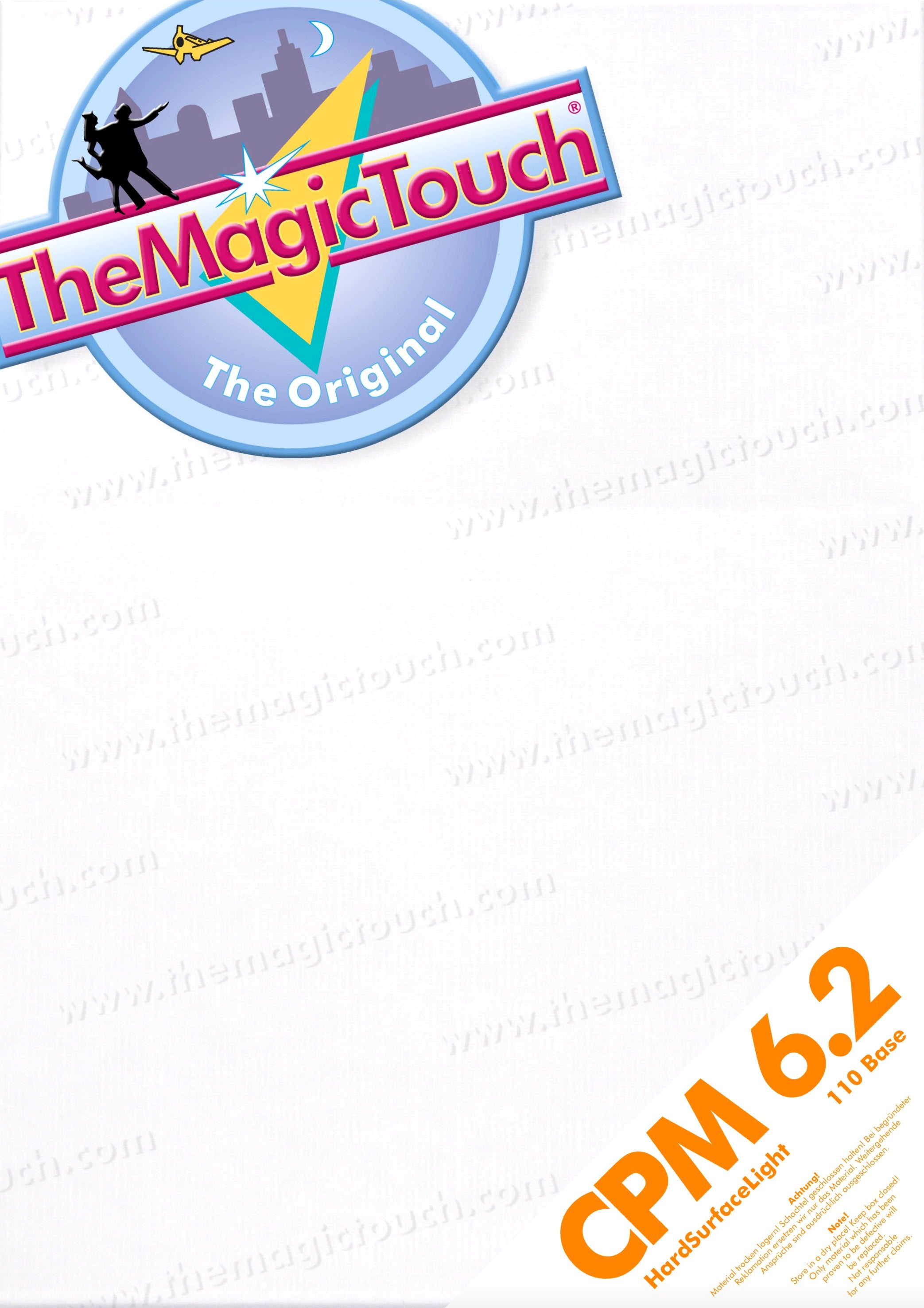 TheMagicTouch CPM 6.2– Carta Transfer per Materiali Rigidi