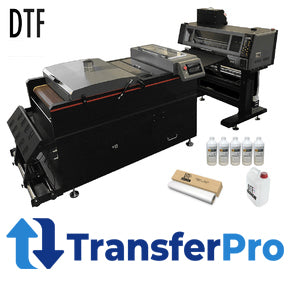 Sistema DTF 2T da 60 cm con polverazione automatica