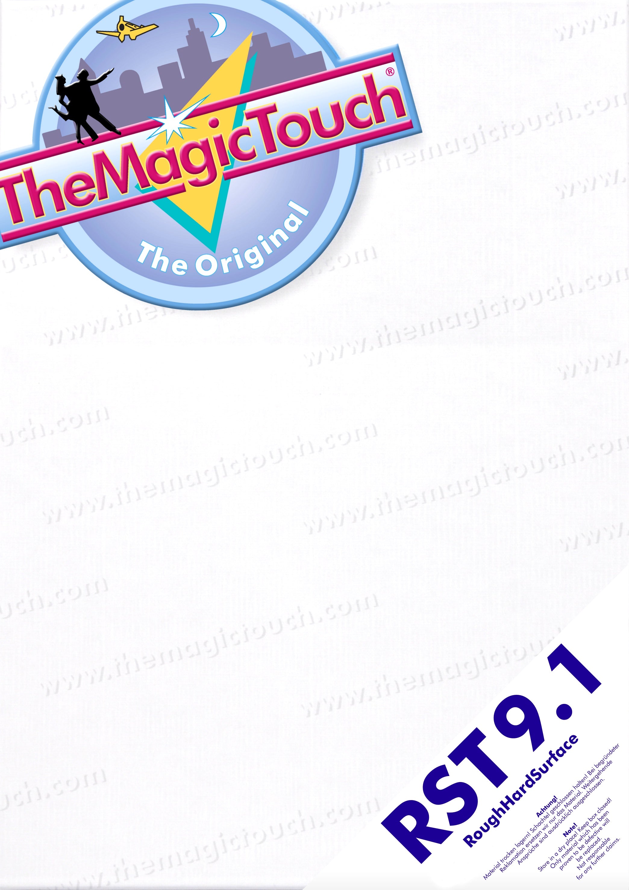 TheMagicTouch RST 9.1 – Carta Transfer per legno e materiali porosi
